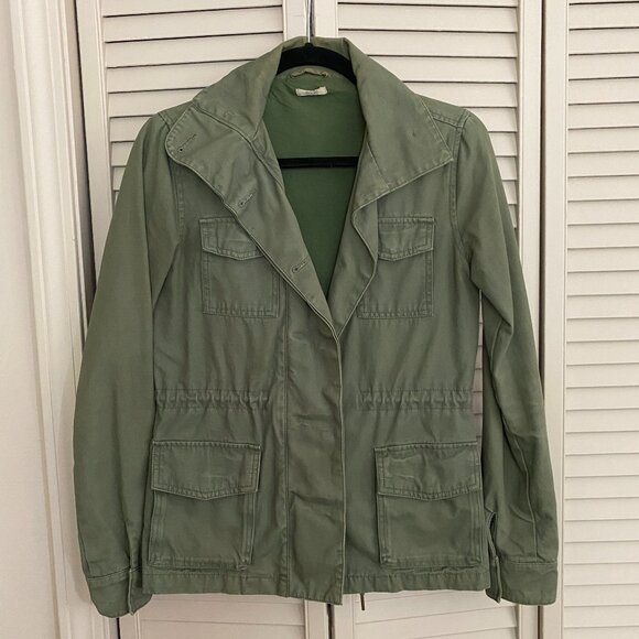 Urban Outfitters Jackets & Blazers - Ecote Urban Outfitters Green Canvas Utility Military Chore Coat Jacket Size XS